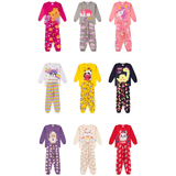 Kit Sortido 6 Peças De Pijama Feminino Infantil – 3 Blusas + 3 Calças - Promoção