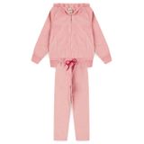 Conjunto Infantil Menina Plush - Rosa Bebê