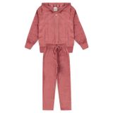 Conjunto Infantil Menina Plush - Rosa