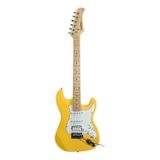 Guitarra Stratocaster Waldman St-211 Sv Amarela Destro