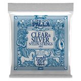 Enc Ernie Ball p/Violão Classico Ernesto Palla Clear & Silver Nylon Tensao Media