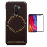 Kit Capa   Xiaomi Pocophone F1 O Senhor dos Aneis + Pel