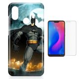 Kit Capa   Xiaomi Redmi Note 6 Pro Batman + Pel  (BD01)