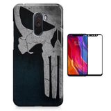 Kit Capa   Xiaomi Pocophone F1 Punisher O Justiceiro + Pel