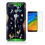 Kit Capa   Xiaomi Redmi 6 Rick and Morty + Pel (BD03)