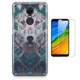 Kit Capa   Xiaomi Redmi 5 Plus Moon Wolf Lobo Lunar + Pel