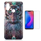 Kit Capa   Xiaomi Mi A2 Lite Wolf Lobo + Pel  (BD01)