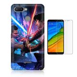 Kit Capa   Xiaomi Redmi 6 Star Wars + Pel (BD02)