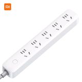 Xiaomi Power Strip Com Protetor De Sobretensão Aterrado Com 5 Outl