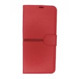 Capa Carteira Para Xiaomi 13 (tela De 6.36) Vermelho