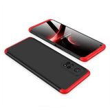 Capa Capinha 360 Fosca Anti Impacto Xiaomi Mi 10t Tela 6.67 - Preta com vermelho