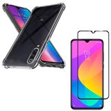 Kit Capa Anti-Impacto Xiaomi Mi 9 Lite + Película 3D Vidro Temperado