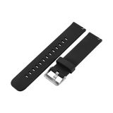 Pulseira Silicone Colorida 20mm Flexível Xiaomi Amazfit Bip - Preto Black