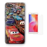 Kit Capa   Xiaomi Redmi 6A Carros Mcqueen + Pel  (BD01)