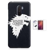 Kit Capa   Xiaomi Pocophone F1 GOT Game of Thrones+ Pel