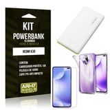 Carregador Portátil 10.000Mah Redmi K30 + Capinha + Película Vidro - Armyshield