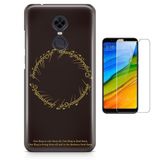 Kit Capa Case TPU Xiaomi Redmi 5 Plus O Senhor dos Aneis Lord of The Rings + Pel Vidro (BD01)