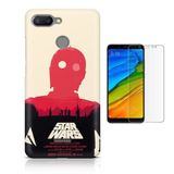 Kit Capa   Xiaomi Redmi 6 Star Wars + Pel  (BD01)