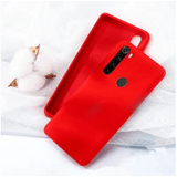 Capa Case Silicone Colorida Vermelha Xiaomi Redmi Note 8