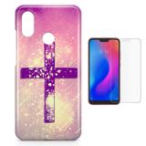 Kit Capa Xiaomi Mi 8/ Mi 8 Pro Cruz Crucifixo Religioso+ Pel