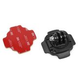 Adaptador Buckle 360 Graus para Câmeras de Ação GoPro Hero SJCam Xiaomi