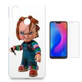 Kit Capa Xiaomi Mi 8/ Mi 8 Pro Chucky O Brinquedoo + Pel