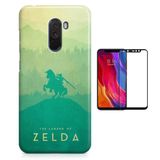 Kit Capa Xiaomi Pocophone F1 The Legend of Zelda Link + Pel