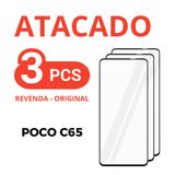 Kit 3 Película De Vidro Temperado 3d Xiaomi Poco C65 +