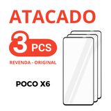 Kit 3 Película De Vidro Temperado 3d Xiaomi Poco X6 +