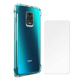 Kit Capa Antishock + Película de Vidro Xiaomi Redmi Note 9S