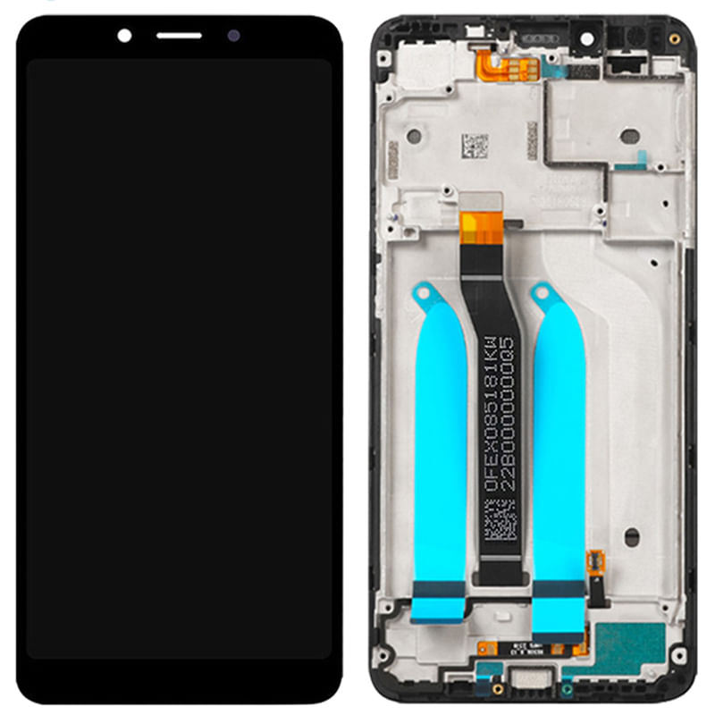 Display Touch Screen Para Redmi 6 / 6a Com Moldura Frontal (preto