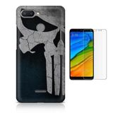 Kit Capa   Xiaomi Redmi 6 Punisher O Justiceiro + Pel (BD01)