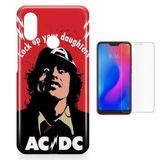 Kit Capa   Xiaomi Mi A2 Lite AC/DC acdc + Pel  (BD03)