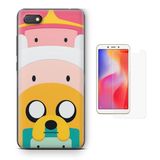 Kit Capa   Xiaomi Redmi 6A Adventure Time + Pel  (BD02)