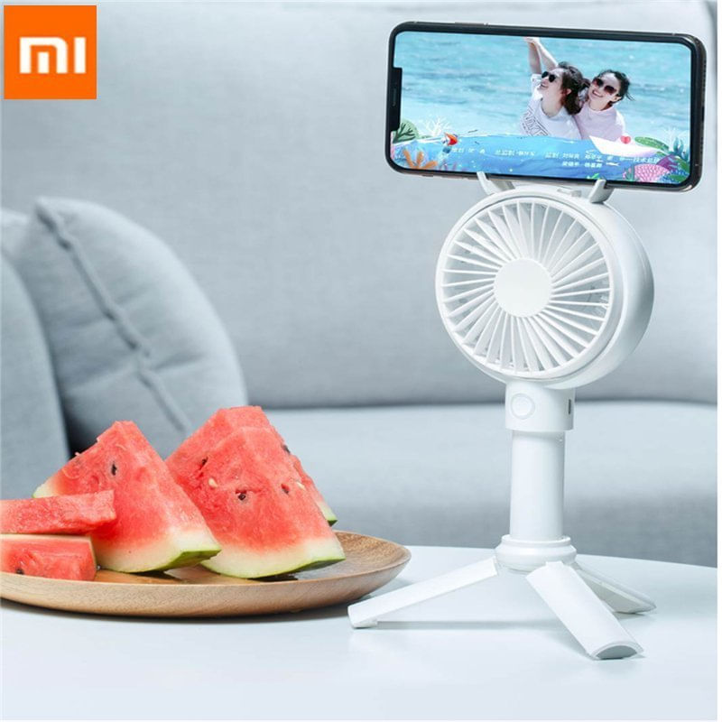 O Mais Recente Xiaomi Youpin 2 Em 1 Mini Ventilador De Mesa Lun Portátil