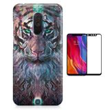 Kit Capa   Xiaomi Pocophone F1 Wolf Lobo + Pel  (BD01)