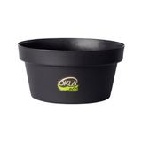 Vaso Cuia Okla Bari Preto Para Jardim Tamanho 2