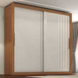 Guarda Roupa Casal 2 Portas De Correr 4 Gavetas Premier Zanzini