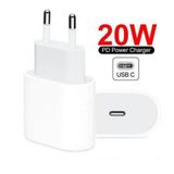 Fonte Tomada Carregador Usb-c De 20w Compativel Iphone/ipad 8 X Xr Xs 11 12 13 14 15 Pro Max