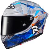 Capacete Hjc Rpha 1 Moto Gp Red Bull Monster Joker Carbono  - 56 - Cinza E Azul