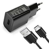 Carregador Turbo Compativel Samsung Galaxy Fast Charge Carga Ultra Rápida V8