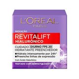 Creme Facial Loreal Revitalifit Ácido Hialurônico Dia Fps20 49g