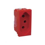 Pial Plus Modulo Tomada 2p+t Vermelha 20a 615079