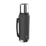 Garrafa Térmica 1 Litro Everest Cinza Soprano Em Aço Inox