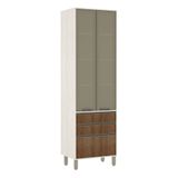 Paneleiro De Cozinha 70 Cm Bronze 3 Gavetas Linea Pátina Ff