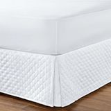 Saia Box Casal Matelada 01 Peça - Branco