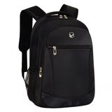 Mochila Notebook Preta Executiva Feminina Masculina Em Nylon Cor:preta