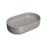 Cuba De Apoio Deca Slim 50x30 L.14050.85 Oval Soft Antracite