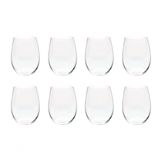 Conjunto De Copos &quot;o&quot; Em Cristal Cabernet Merlot Riedel