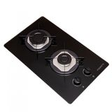 Cooktop 2 Bocas Mesa De Vidro Temperado 6mm Preto Bivolt
